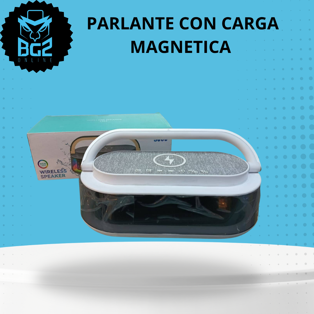 PARLANTE CON CARGA MAGNETICA